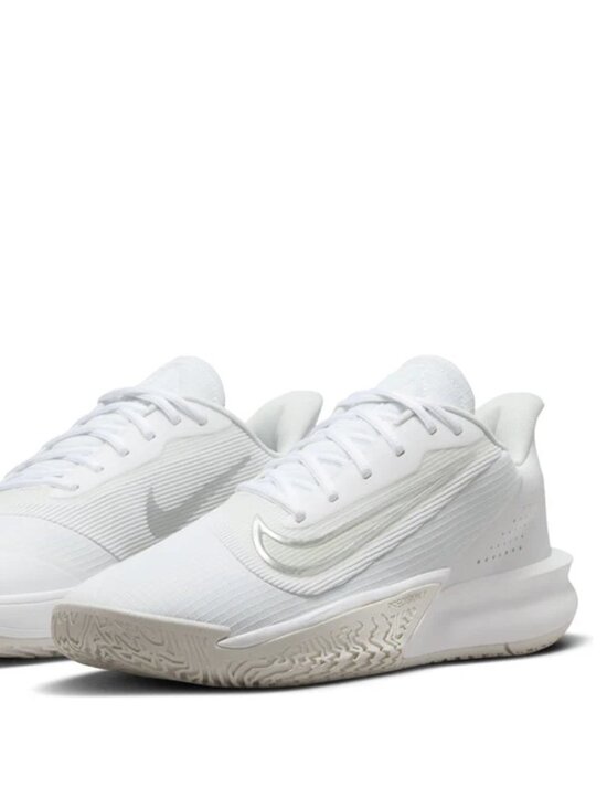 Nike Men\'s Precision 7 White Photon Dust Grey Size 4 NEW